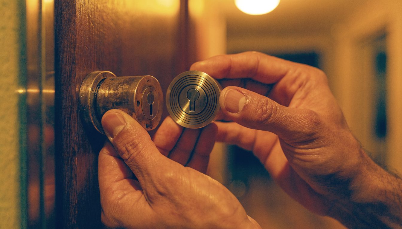 AM Locksmiths — emergency locksmiths technician on a callout in Johannesburg